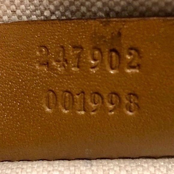 Vintage GUCCI Diamanté Sukey Canvas and Leather Rolled Top Handle Shoulder Bag - Picture 10 of 17